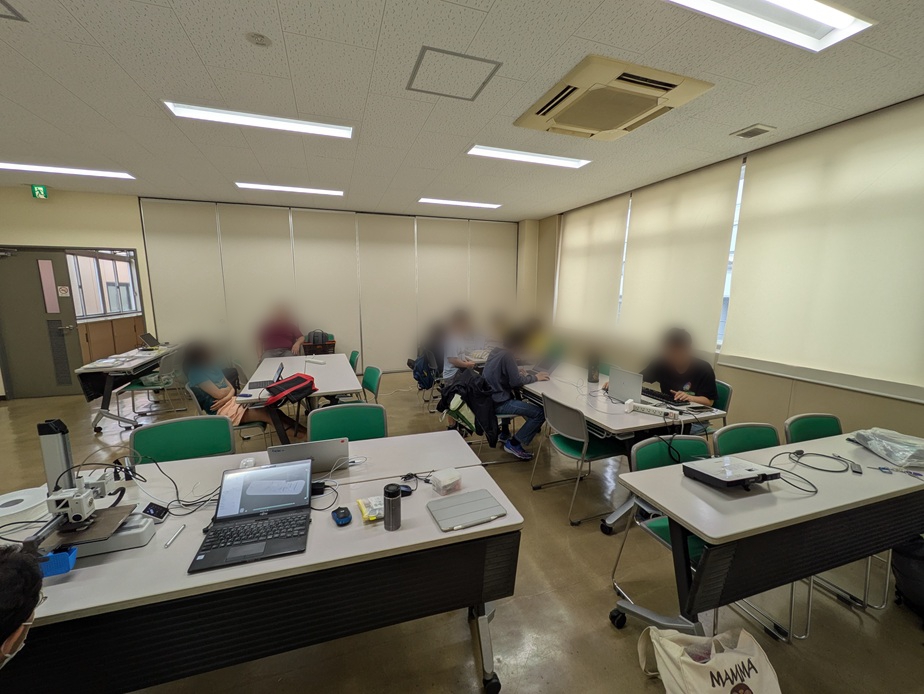 会場の様子